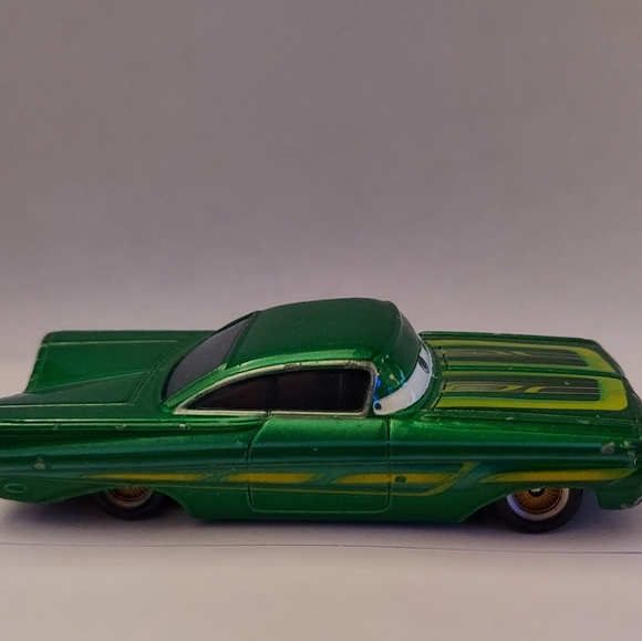 Disney Pixar Cars Mattel Original Green Ramone 1:55 Die-cast Model - Picture 3 of 7